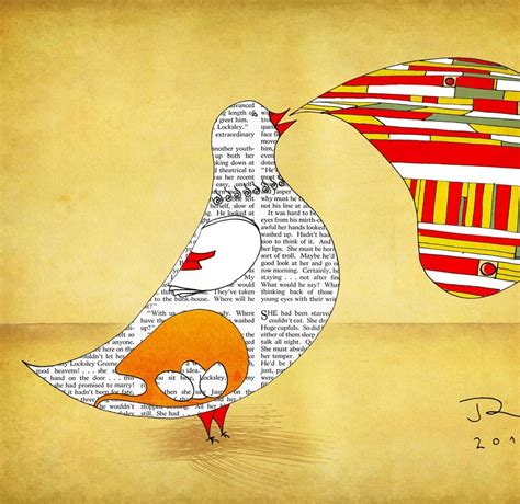 Pigeon art print illustration