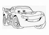 Disney Car Lightning McQueen coloring Page  Download Print Or Color sketch template