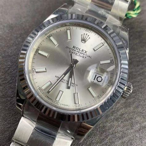 VS Factory Replica Rolex Datejust II Silver Dial with Best Clone 3235 ...