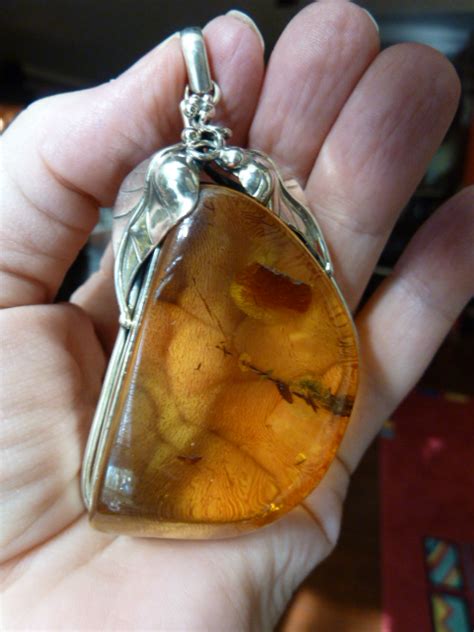 Baltic Amber Pendants & LARGE amber