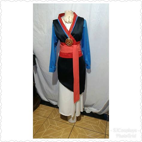 Cosplay Mulan Costume Disney Dressmedallion Adult Costume - Etsy