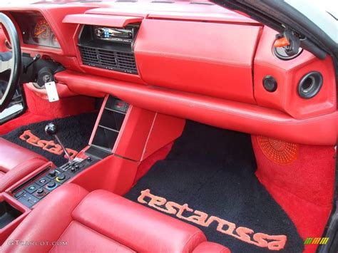 1991 Ferrari Testarossa Standard Testarossa Model interior Photo ...