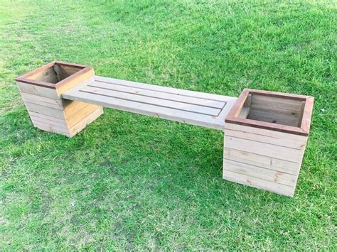 Garden Bench Planter / Wooden Square Planters / Free Delivery Norwich | in Norwich, Norfolk ...