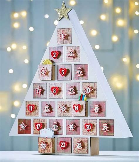 DIY Christmas advent calendar - How to make your own homemade festive calendar in 3 easy steps ...