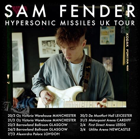 Sam Fender announces huge tour - The Indie Masterplan