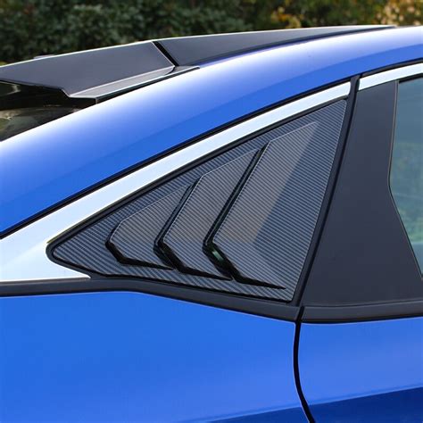 Rear Window Side Louver Covers FRP 2022+ Honda Civic – Primitive ...