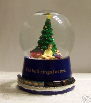 POLAR EXPRESS SNOW GLOBE "The Bell Rings For Me | #35040581