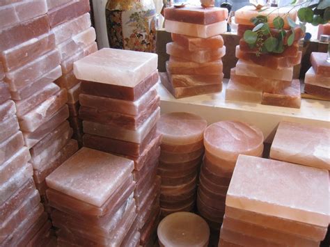 Himalayan Salt Blocks! Got to have them Himalayan Salt Block Cooking, Himalayan Rock Salt Lamp ...