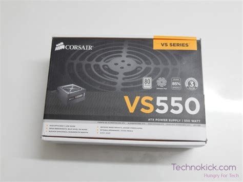 Corsair VS550 Review - The Best Budget PSU - TechnoKick