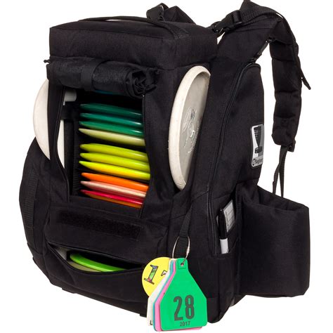 Baglane 25 Disc Capacity Disc Golf Frisbee Backpack Bag w/ Built-In ...