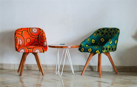 Two Assorted-color Padded Chairs Near Side Table · Free Stock Photo