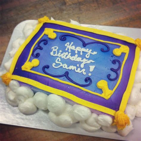 Pin by Rian Lancto on Cake Decorating | Aladdin cake, Aladdin birthday party, Disney cakes