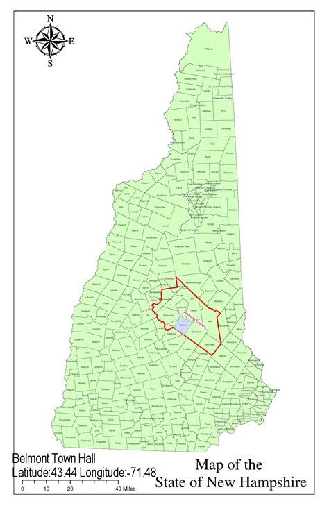 Maps | Town of Belmont, New Hampshire