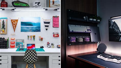 Pegboard Desk Shelf at Mack Dahl blog