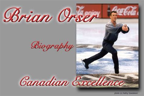 Brian Orser: Canadian Excellence - Biography | Brian orser, Biography ...