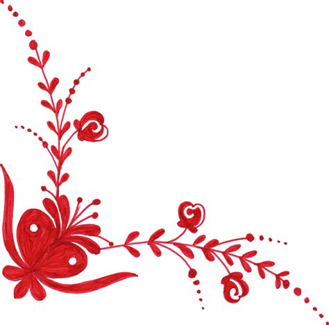 corner flower png 16 free Cliparts | Download images on Clipground 2023