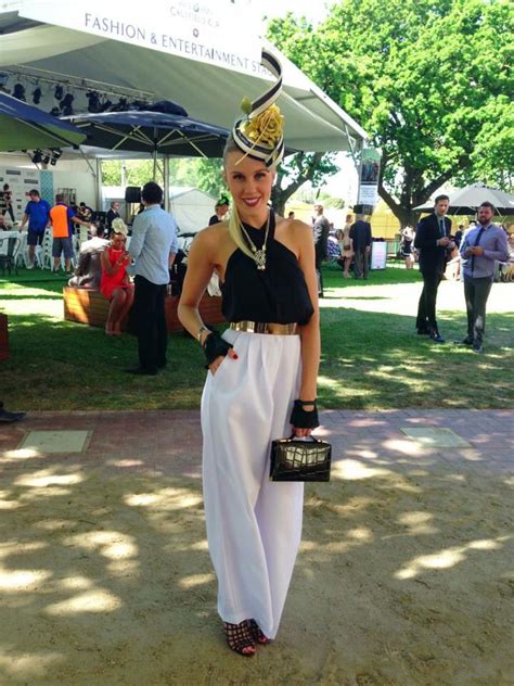 Inspirational ideas for: Race day dress, fascinator, races outfit, races… | Race day outfits ...