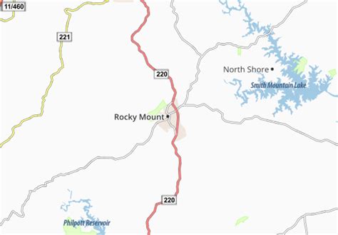 MICHELIN Rocky Mount map - ViaMichelin