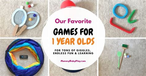 Games For 1 Year Olds {You Will Both LOVE} - Mommy Baby Play