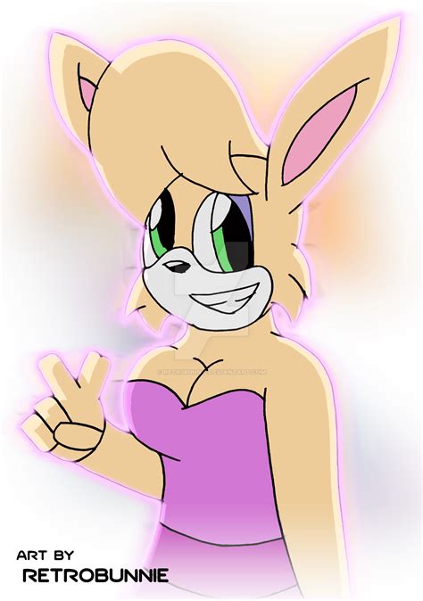 Bunnie Rabbot Digital Drawing - RetroBunnie by Retr0Bunnie on DeviantArt