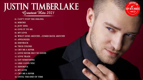 Justin Timberlake Greatest Hits Full Album 2021 - Justin Timberlake ...