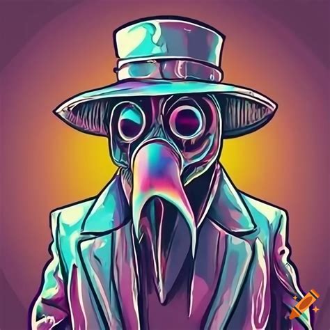 Profile picture of a mysterious plague doctor