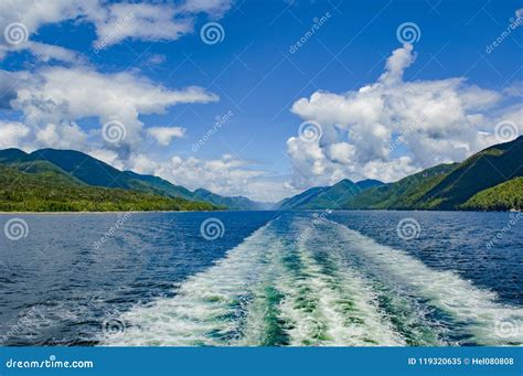 Canadian Inside Passage, Coastal Route of British Columbia, Canada Stock Image - Image of ...