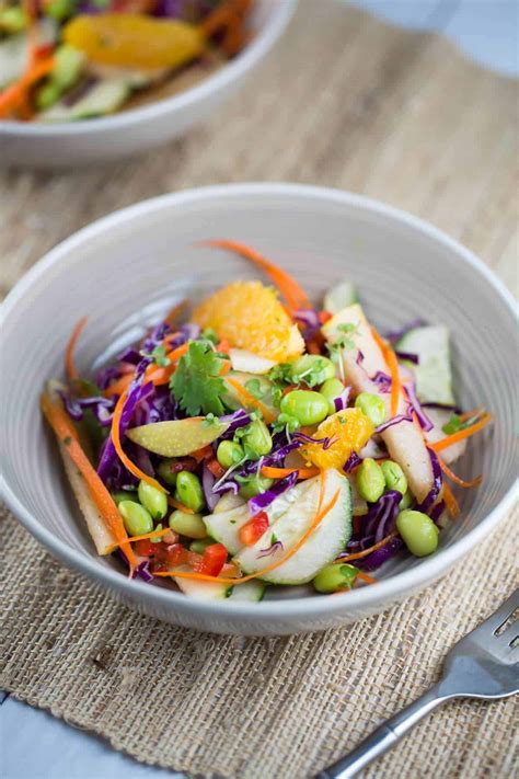 Asian Pear Salad with Orange Ginger Dressing | Jessica Gavin