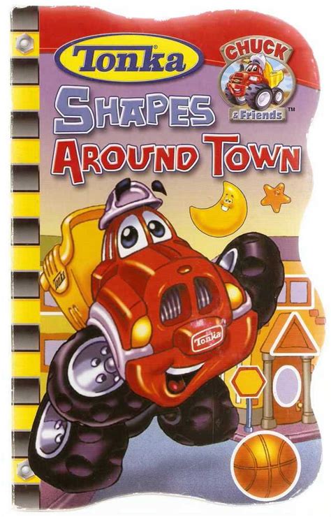 Tonka Chuck & Friends Shapes Around Town Board Book Hasbro