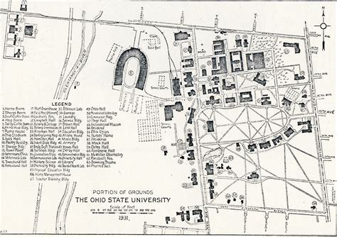 Map Of Ohio State University Campus