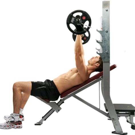 Barbell Incline Bench Press (R) - Exercise How-to - Workout Trainer by Skimble