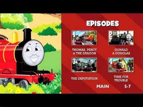 Finalized 'Thomas' DVD Menus - YouTube