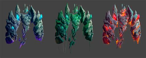 ArtStation - Elemental Golems