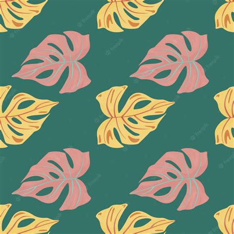 Premium Vector | Decorative tropical palm leaves seamless pattern jungle leaf seamless wallpaper ...