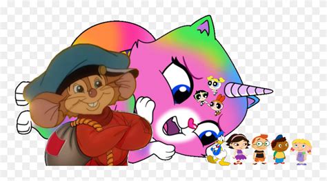 Rainbow Butterfly Unicorn Kitty Characters Clipart (#5681071) - PinClipart