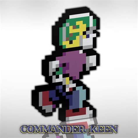 Commander Keen [Walking] by SSnoicebox on DeviantArt