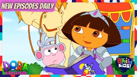 Dora The Explorer | Dora's Royal Rescue | Akili Kids! - YouTube