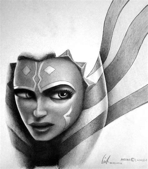 Ahsoka Tano Drawing