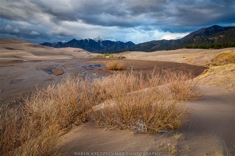 Medano Creek - Medano Creek in Great Sand Dunes National Park and ...