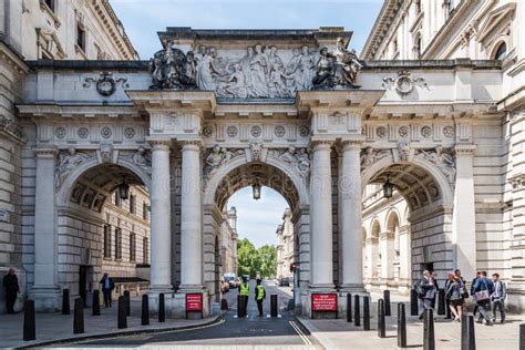 Arch in King Charles Street in London Editorial Stock Image - Image of ...