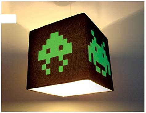 Space Invaders Lamp Shade | Gadgetsin