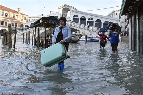 Venice is hit by 'exceptional' new flooding weeks after the historic ...