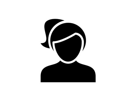 Woman Icon PNG vector in SVG, PDF, AI, CDR format