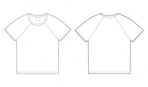 Blank Tshirt Template Printable Awesome T Shirt Vector Template Awesome Blank T Shirt Free ...