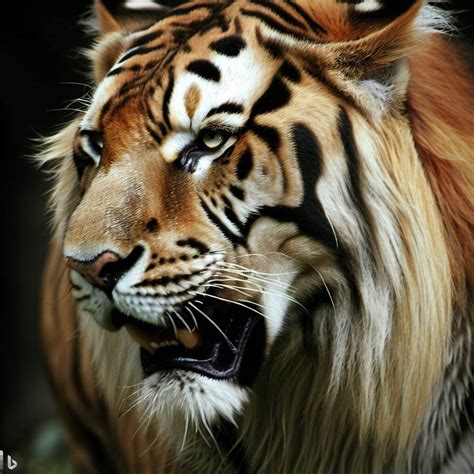 Lion/Tiger Hybrid by SaulAlbertez on DeviantArt