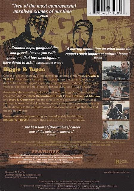 Boss DVD rip: ..::Biggie (Notorious B.I.G.) & Tupac - 'Documentary::..