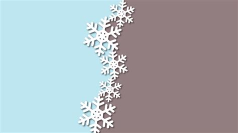 Minimal Snowflake Wallpaper by Cheetashock on DeviantArt