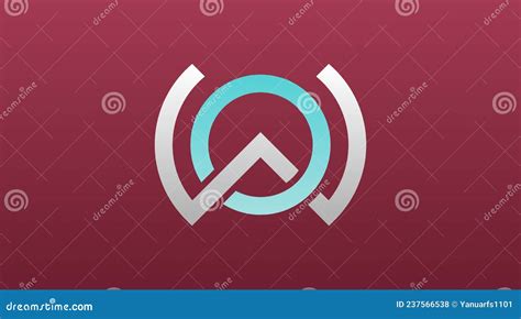 Abstract Letter Logo Concept for Personal Branding Stock Illustration - Illustration of business ...