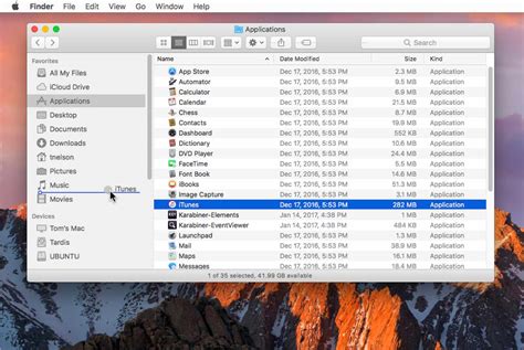 How to Modify the Mac Finder Sidebar