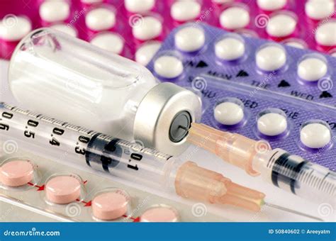 Injection Pharmaceutical Dosage Form. Stock Photo - Image of filled, injection: 50840602